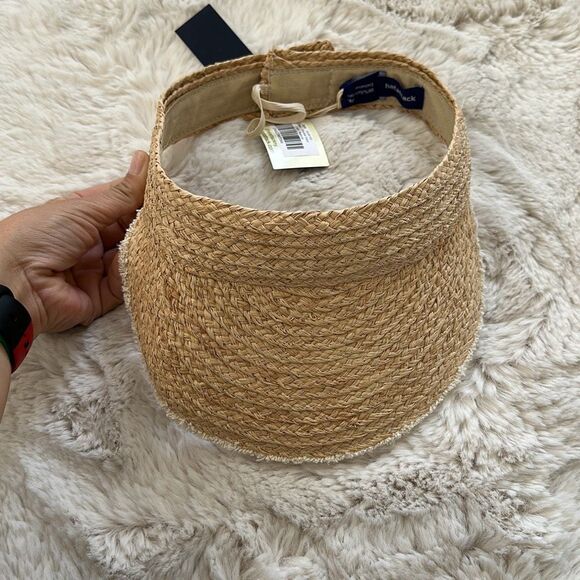 Hat Attack Pocket Visor UPF 50 Raffia Packable main image 6
